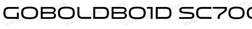 GoboldBo1d Sc700字体转换